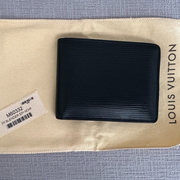 Men's Louis Vuitton Slender Wallet - Epi Leather - Model M60332